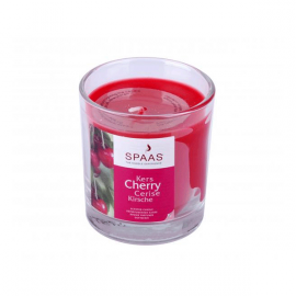 SPAAS Doftljus i glas Cherry