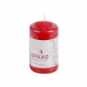 SPAAS Blockljus Röd 6x10cm