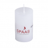 SPAAS Blockljus Rustik Vit 5x8cm