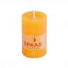 SPAAS Blockljus Rustik Gul 5x8cm