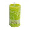 SPAAS Blockljus Rustik Lime 7x13cm