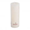 SPAAS Blockljus Rustik Benvit 7x19cm