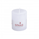 SPAAS Blockljus Rustik Vit 7x8cm